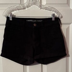 American Eagle Outfitters Women's Dark Jean Shorts